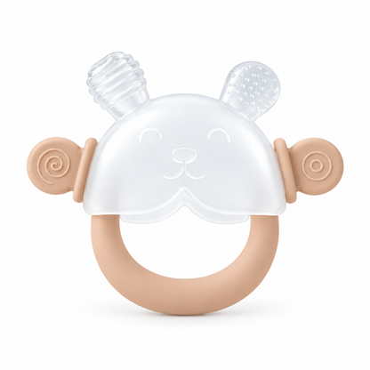 Bunny Baby Teether Mitten