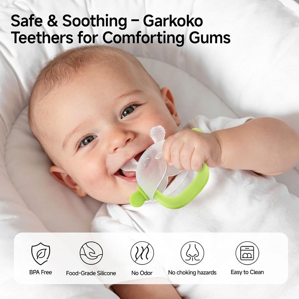 Bunny Baby Teether Mitten